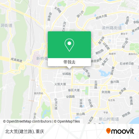 北大荒(建兰路)地图