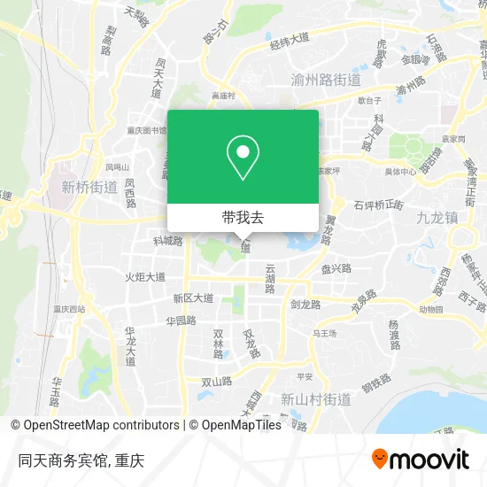 同天商务宾馆地图
