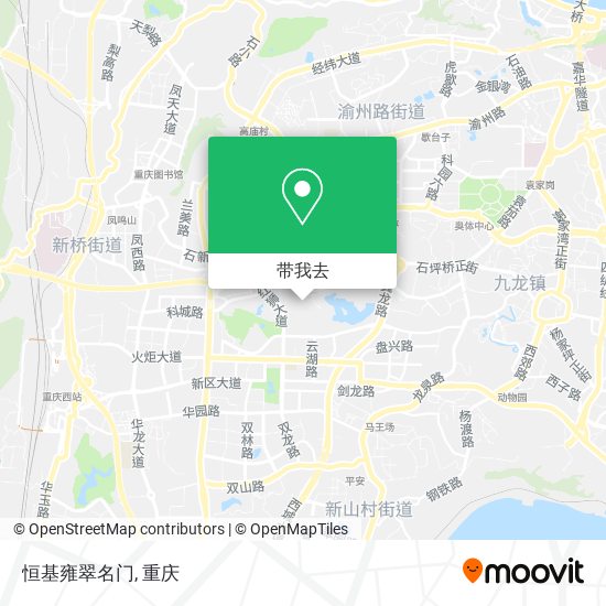 恒基雍翠名门地图
