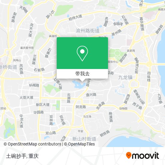 土碗抄手地图
