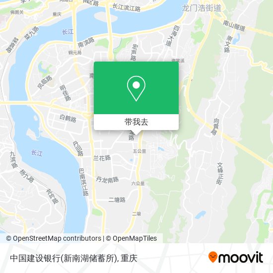 中国建设银行(新南湖储蓄所)地图