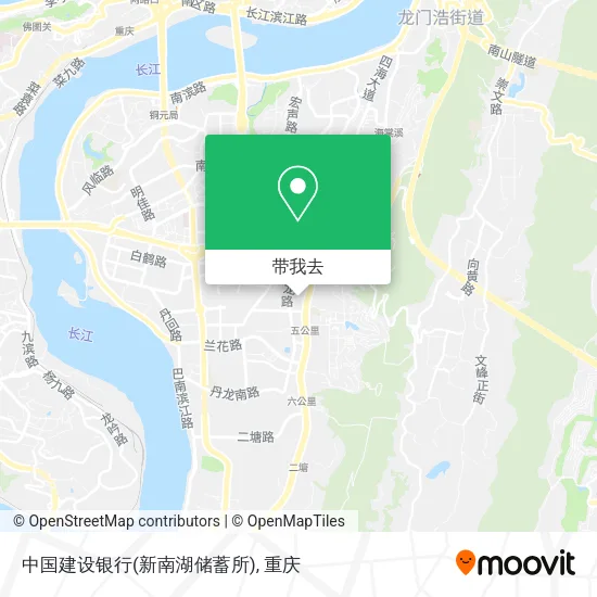 中国建设银行(新南湖储蓄所)地图