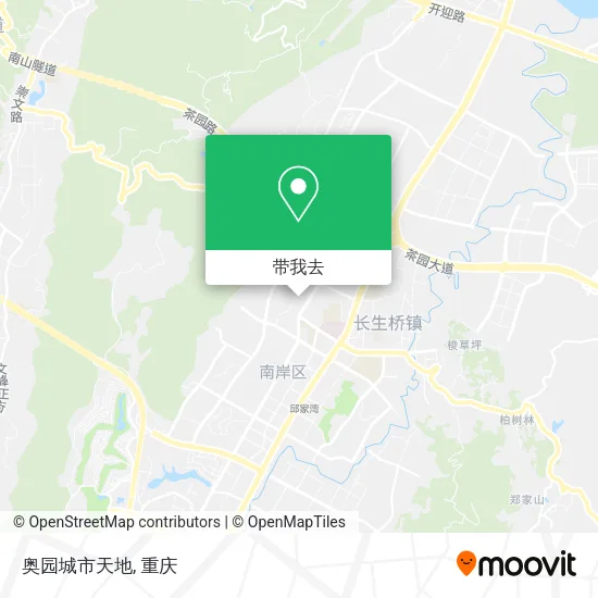 奥园城市天地地图