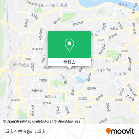 重庆石桥汽修厂地图