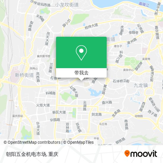 朝阳五金机电市场地图