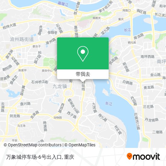 万象城停车场-6号出入口地图