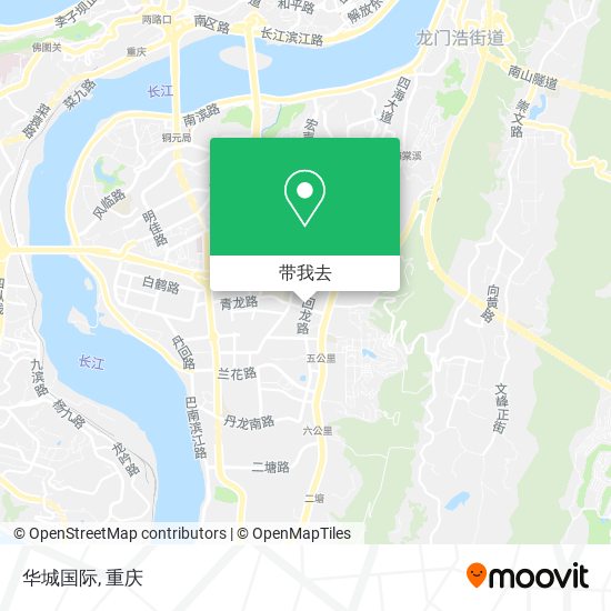 华城国际地图