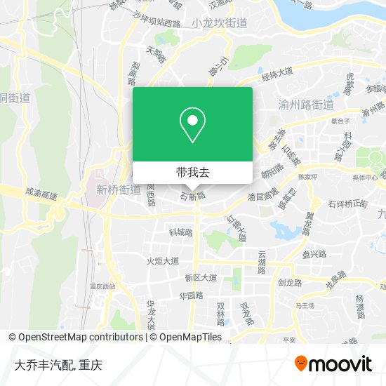 大乔丰汽配地图