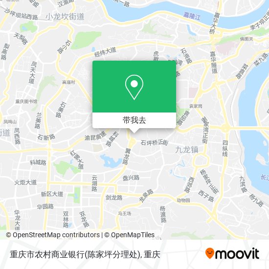 重庆市农村商业银行(陈家坪分理处)地图