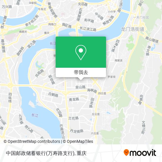 中国邮政储蓄银行(万寿路支行)地图