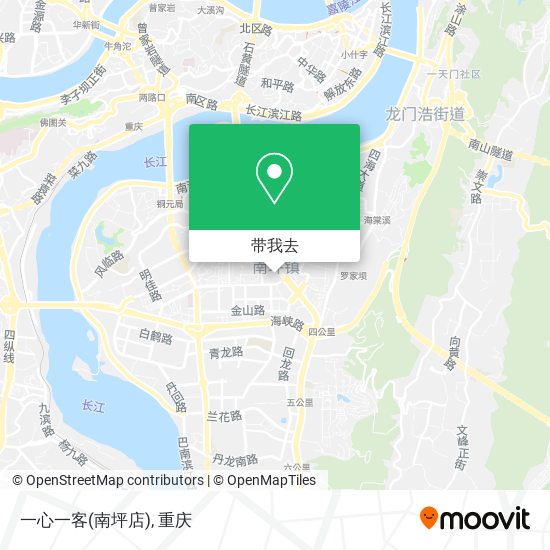 一心一客(南坪店)地图