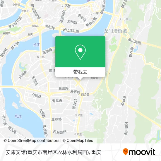 安康宾馆(重庆市南岸区农林水利局西)地图