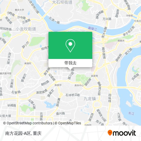 南方花园-A区地图