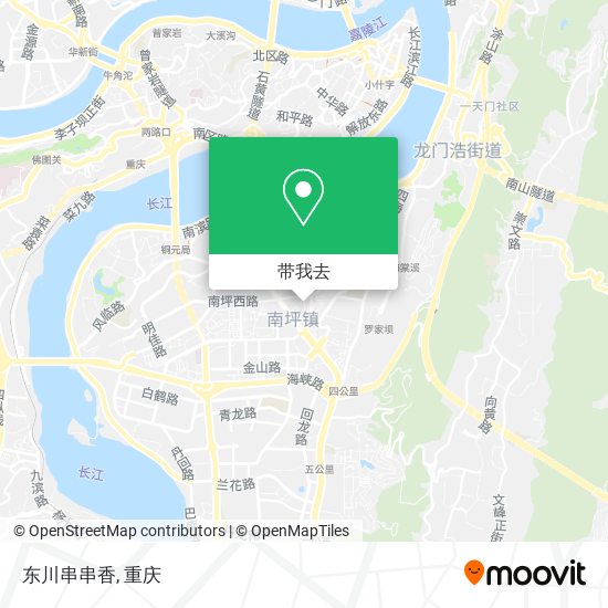 东川串串香地图
