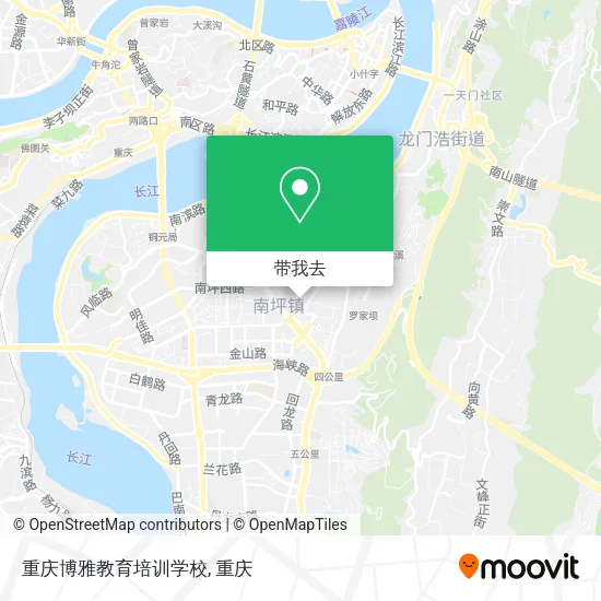 重庆博雅教育培训学校地图
