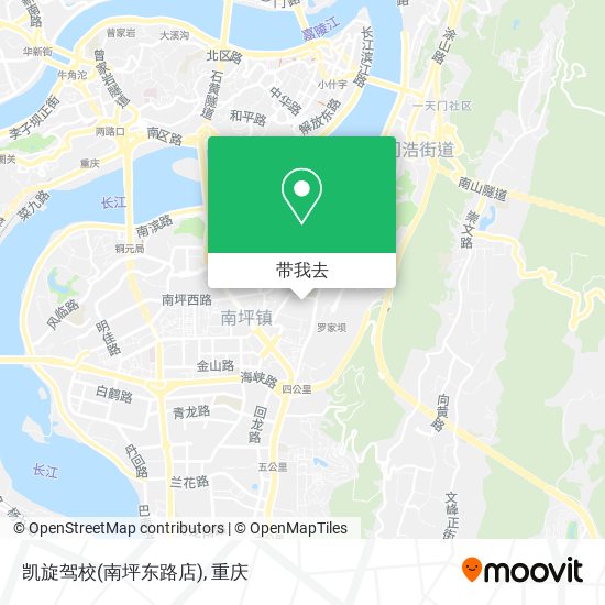 凯旋驾校(南坪东路店)地图