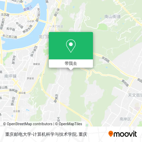 重庆邮电大学-计算机科学与技术学院地图