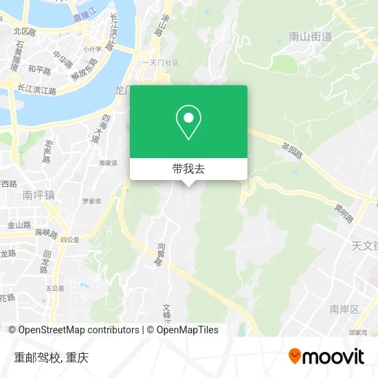重邮驾校地图