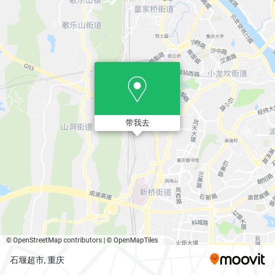 石堰超市地图