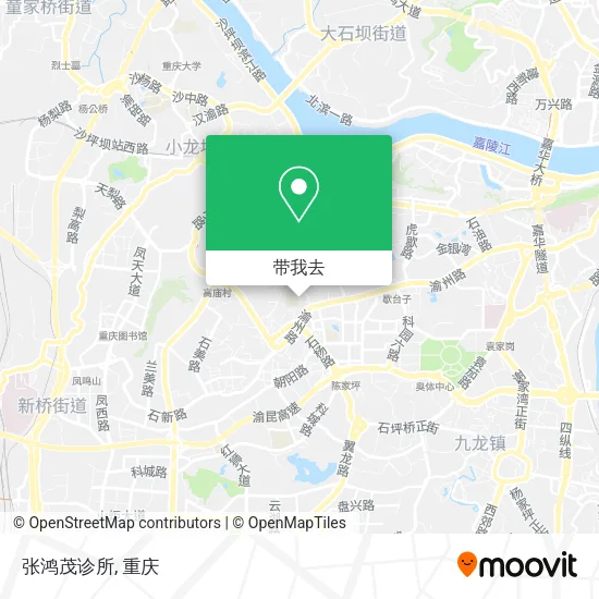 张鸿茂诊所地图