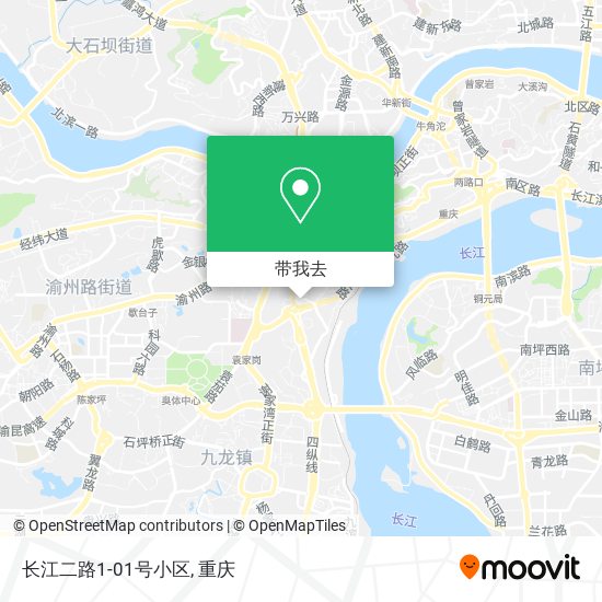 长江二路1-01号小区地图