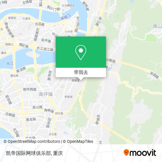 凯帝国际网球俱乐部地图