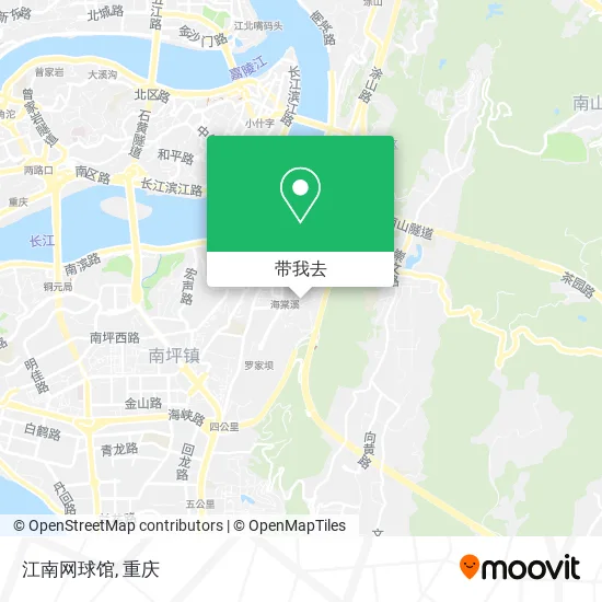 江南网球馆地图