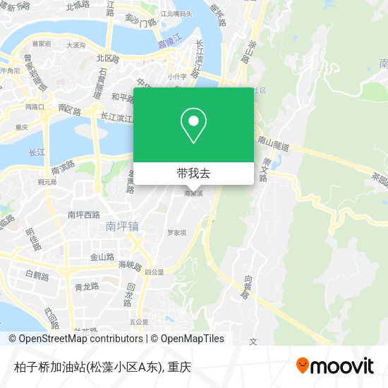 柏子桥加油站(松藻小区A东)地图