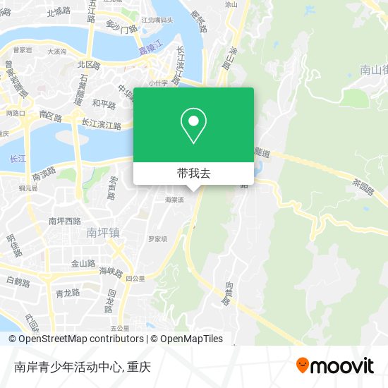 南岸青少年活动中心地图