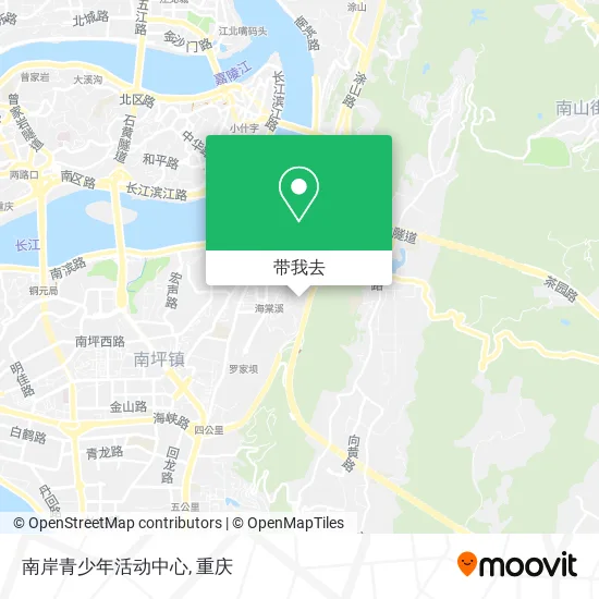 南岸青少年活动中心地图