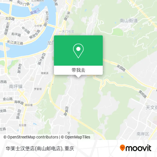 华莱士汉堡店(南山邮电店)地图