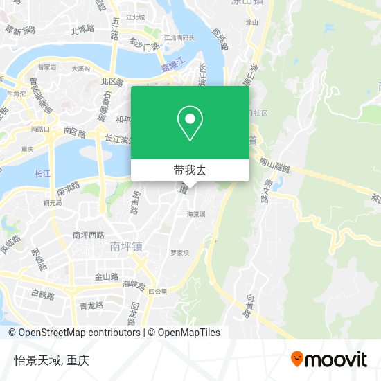 怡景天域地图