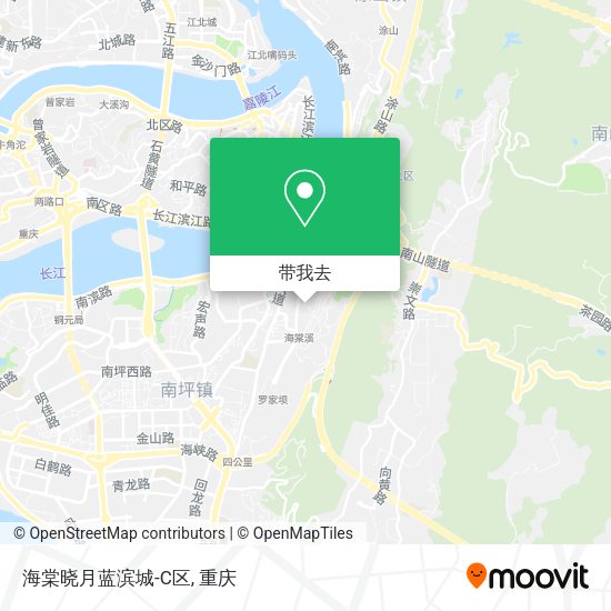 海棠晓月蓝滨城-C区地图