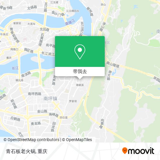 青石板老火锅地图
