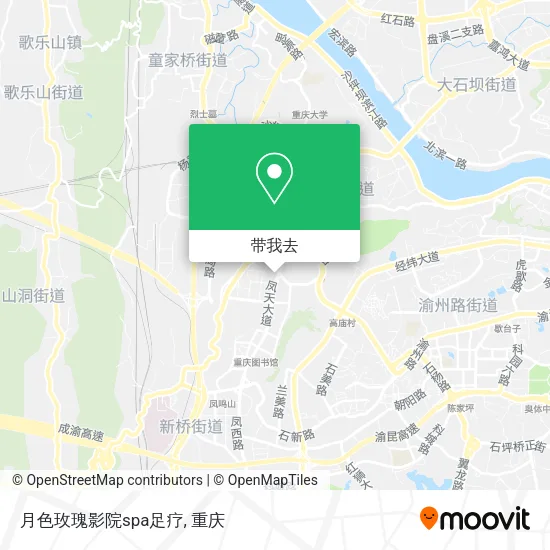 月色玫瑰影院spa足疗地图