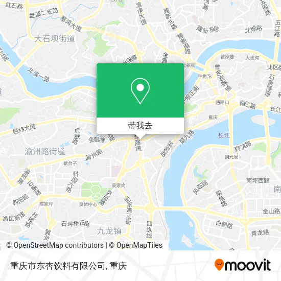 重庆市东杏饮料有限公司地图