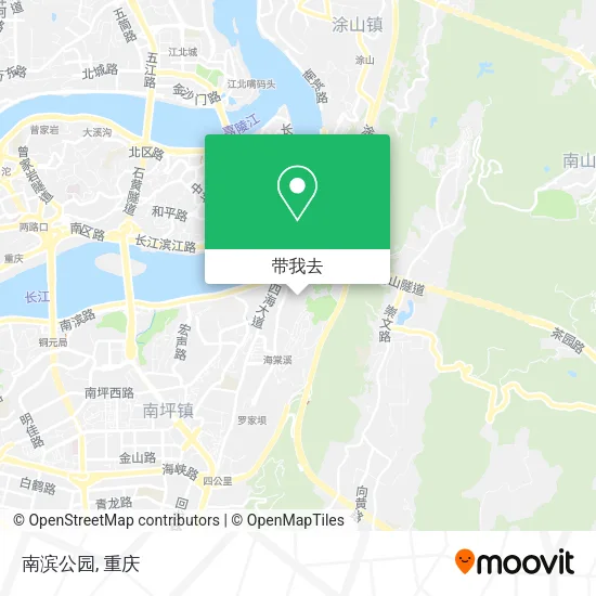 南滨公园地图