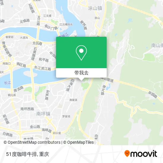 51度咖啡牛排地图