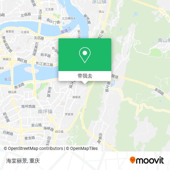 海棠丽景地图