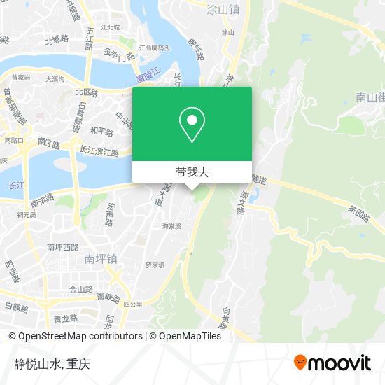 静悦山水地图