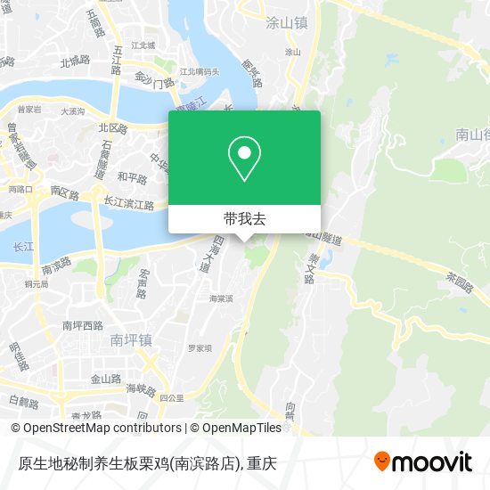 原生地秘制养生板栗鸡(南滨路店)地图