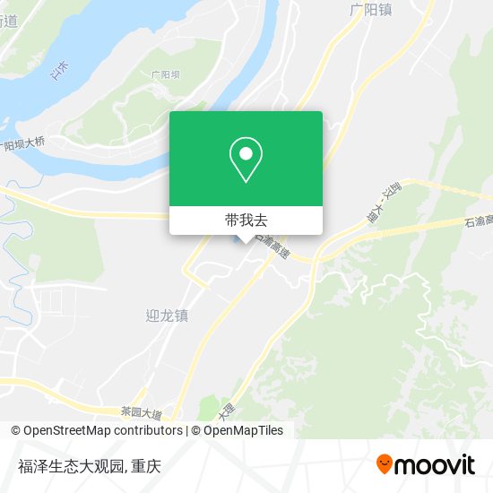 福泽生态大观园地图