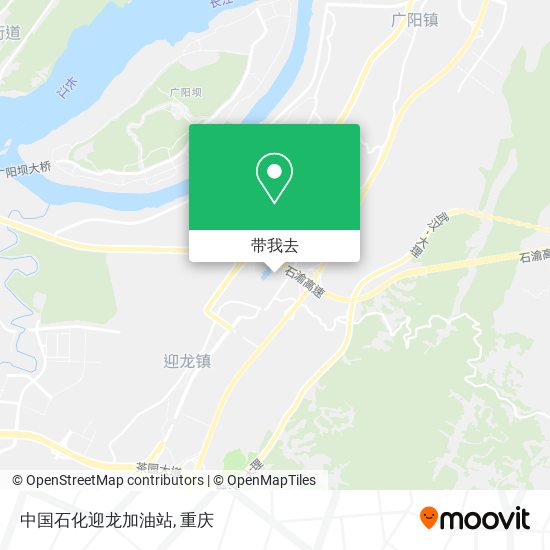 中国石化迎龙加油站地图
