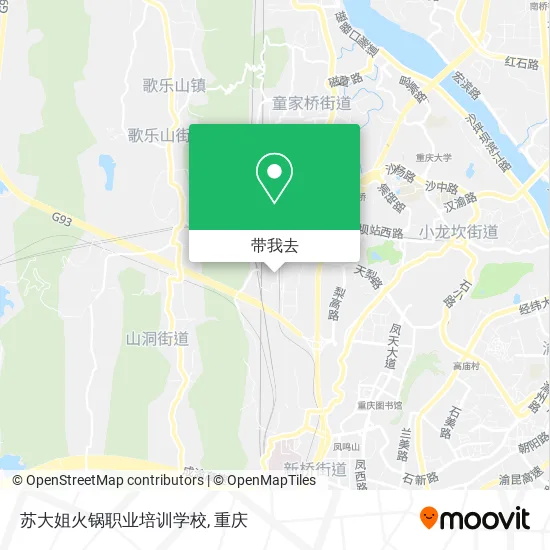 苏大姐火锅职业培训学校地图