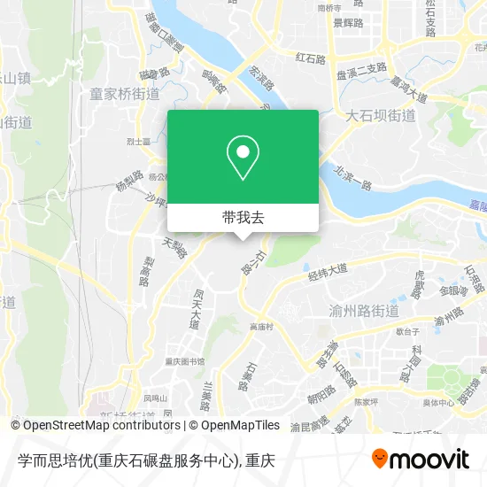 学而思培优(重庆石碾盘服务中心)地图