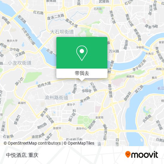 中悦酒店地图