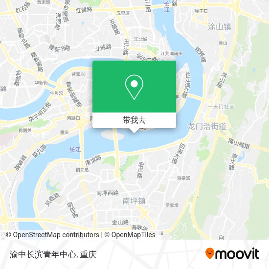 渝中长滨青年中心地图