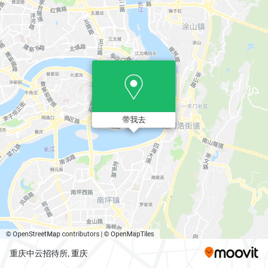 重庆中云招待所地图