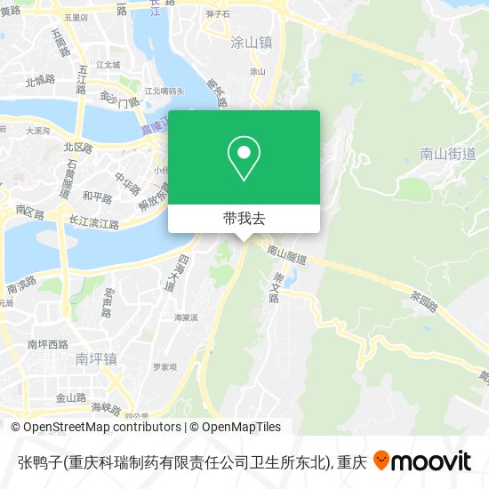 张鸭子(重庆科瑞制药有限责任公司卫生所东北)地图