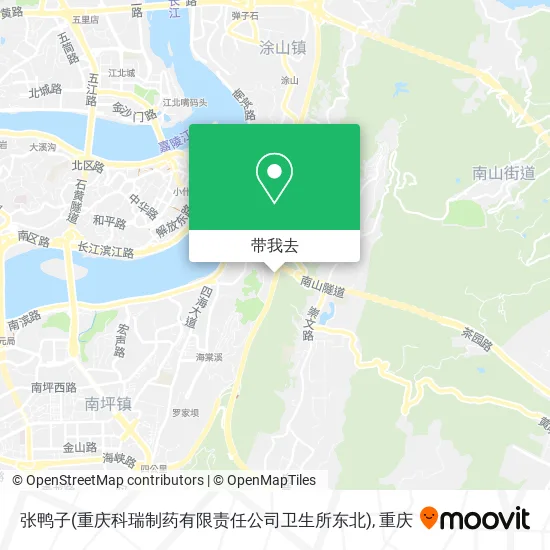 张鸭子(重庆科瑞制药有限责任公司卫生所东北)地图
